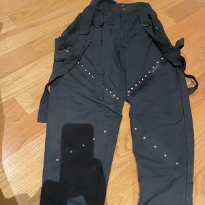 Dance Rhinestone Pants 30inch inseam & 24inch waist